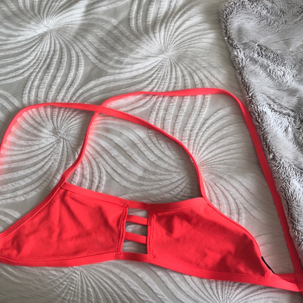 Orangey/ red Jolyn swim top❤️